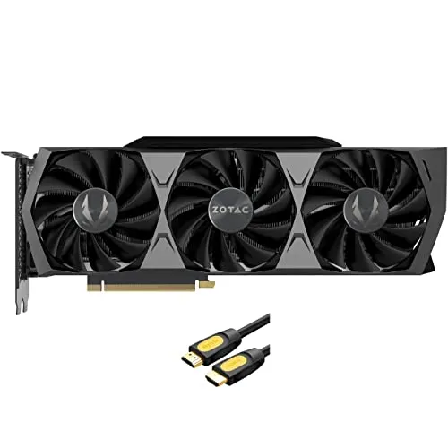 ZOTAC GeForce RTX 3090 Trinity OC Non-LHR グラフィックカード 24GB GDDR6X PCIE 4.0 IceStorm 2.0 Spectra 2.0 RGB照明 3X DisplayPort 1.4a HDMI