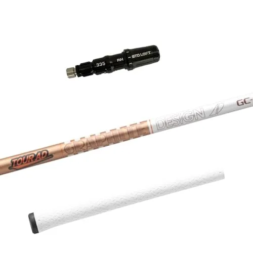 Taylor Made (テーラーメイド) Qiシリーズ・STELTH（ステルス）シリーズ・SIMシリーズ・M6・M5・M4・M3 ドライバー対応アダプター付 グラファイトデザイン Tour AD GC 5 X (45.75)