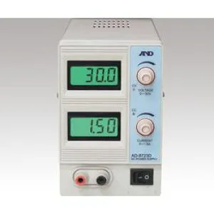エー・アンド・デイ 直流安定化電源 AD872シリーズ 30V-1.5A AD-8723D (1台)(1-5314-11) 取り寄せ商品