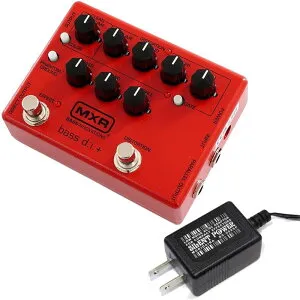 翌日配達 MXR M80 BASS D.I.+ Vermillion [Ikebe 50th Anniversary Special Edition] 【9Vアダプターセット】