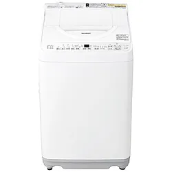 SHARP(シャープ) 縦型洗濯乾燥機 ホワイト系 ES-TX6K-W ［洗濯6.5kg /乾燥3.5kg /上開き］