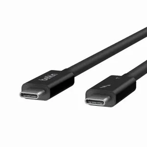 BELKIN ケーブル 2M ACTIVE ブラック ブラック [Type-Cオス /USB Power Delivery対応] INZ002BT2MBK