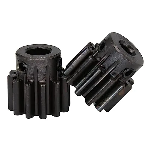 1 Piece Spur Gear 1.5M-12T/14T Blackening SC45#Carbon Steel High Frequency Quenching Gear Wheel Bore Size 5/6/6.35/7/8 mm(1.5M14