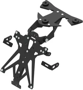 LighTech ライテック アジャスタブルナンバープレートホルダー HP4 S1000R S1000RR BMW ナンバーステー 外装 タイプ：ナンバー灯／リフレクター未付属Ver.