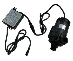 SHYSKY 強力水中ポンプ 24VDC DC60G-24120S-1 ブラシレスポンプ(DRY RUN保護) 120W 12m 3800LPH、防水