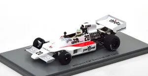 Williams FW07 GPスウェーデン Magee 1975 デカール付き/ Spark 1/43 ミニカー
