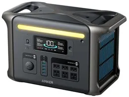 Solix F1500 Portable Power Station A1772511 [ブラック]