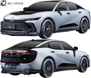 【M’s】 35 クラウンクロスオーバー RS/G/X 前期 (2022/9-) M'z SPEED CROSS LINE エアロキット 2P AES エムズスピード エアロ パーツ セット フルエアロ キット カスタム 部品 外装 改造 正規 社外 新型 現
