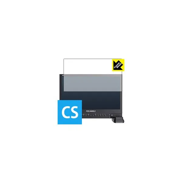 FEELWORLD 4K156-9HSD 防気泡・フッ素防汚コート!光沢保護フィルム Crystal Shield 3枚セット