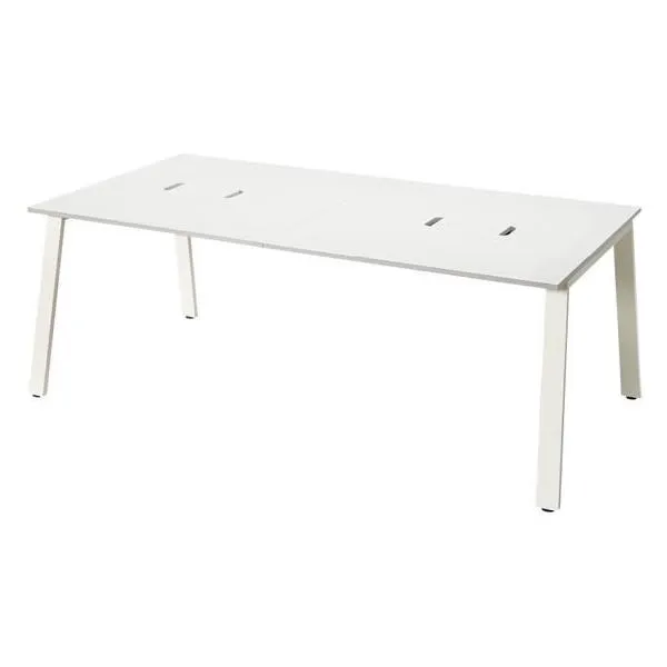 【メーカー直送】Garage MRフリースタイルデスク スタンダード W2000×D1200 604759【代引不可】【組立・設置・送料無料】幅 フリーアドレスデスク