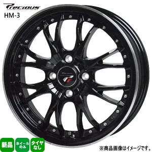 4本セット 16×5.0J+45 4/100 HOT STUFF CORPORATION Precious HM-3 プレシャス HM3 新品 16インチ ホイールのみ 軽自動車 コペン ウェイク ワゴンR デイズ