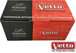 【M's】R230 ベンツ SLクラス（2001y-2011y）Vetto製 リアブレーキパッド（左右SET）／／低ダスト SL350 SL500 社外品 ビトー リヤ ブレーキパッド ブレーキパット D8127PMR 0004230230 0034205120 003420512067 0044204