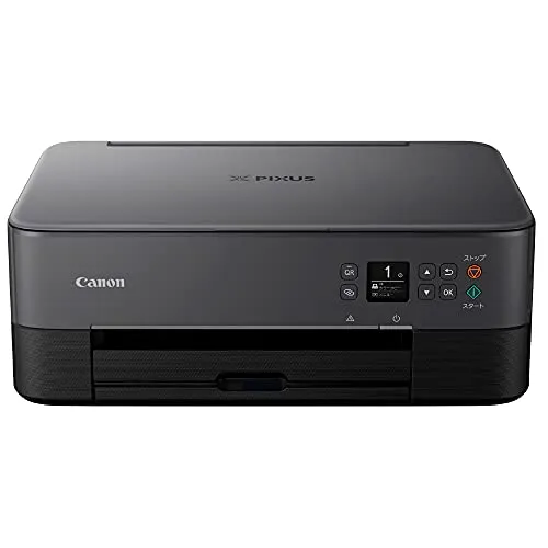 キヤノン Canon プリンター A4インクジェット複合機 PIXUS TS5430 ブラック 2021年モデル テレワーク向け 4色・一体型・対応インクBC-360/361シリーズ
