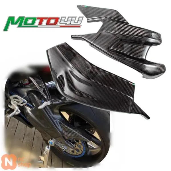 【並行輸入品】 BMW S1000RR S1000 RR 2015年-2018年 S1000R 2015年-2019年 HP4用リアルカーボンスイングアームカバー スイングアームカバー チェーンプロテク