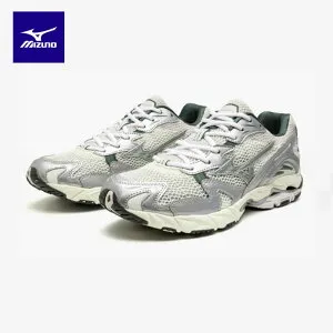 MIZUNO/ミズノ WAVERIDER10 D1GA243107【ユニセックス】【OFF WHITE/GREEN/LIGHT BEIGE】◆3