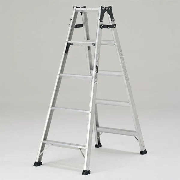 （メーカー直送）（法人限定）アルインコ はしご兼用脚立150cm ステップ幅広 耐荷重130kg MXB-150FS