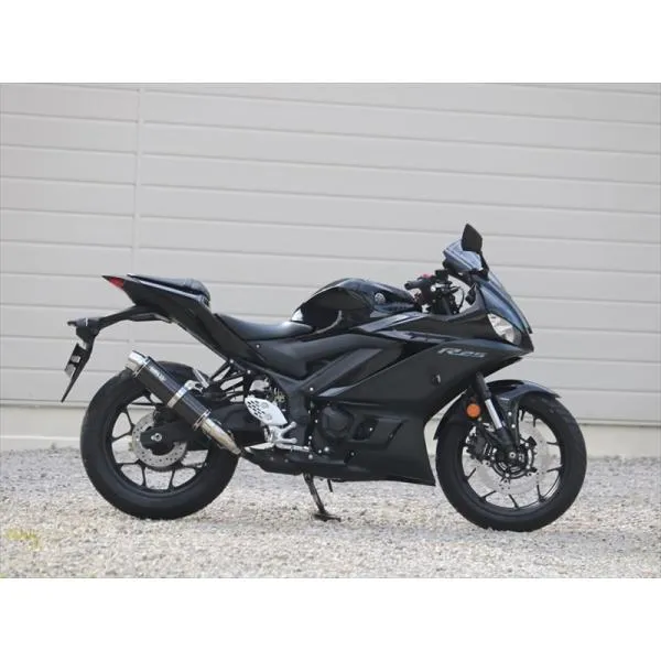 マフラー ダブルアールズ WR`S S O ラウンドカーボンサイレンサー YZF-R25 22-(8BK-RG74J) MT-25 22-(8BK-RG74J) BC2270JM 取寄品