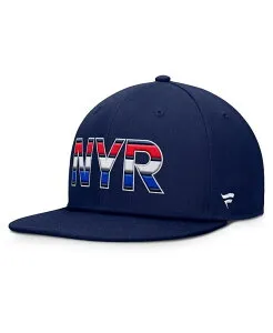 ファナティクス メンズ アクセサリー 帽子 ジャージー Fanatics Men's Navy New York Rangers Authentic Pro Alternate Jersey Snapback Hat Navy ネイビー