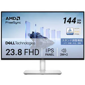 DELL デル Dell 24 Plus ［23.8型 / フルHD(1920×1080) / ワイド / 144Hz］ ホワイト S2425HSM-R