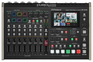ローランド ダイレクト・ストリーミング・AVミキサー VR-6HD Roland AV Mixer