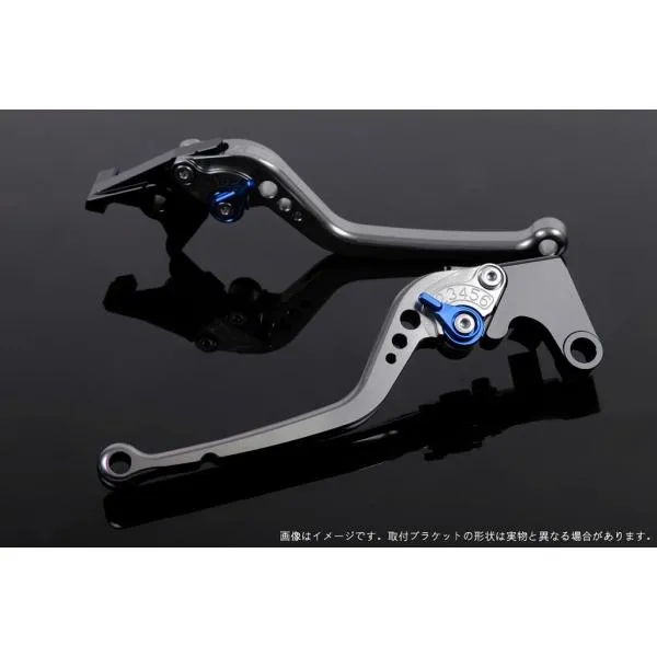 SPEEDRA スピードラ アルミビレットアジャストレバーセット スタンダードロング アジャスターカラー：ブルー GSX-R1000 GSX-R600 GSX-R750 SUZUKI スズキ