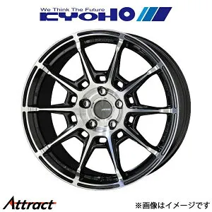 共豊 ガレルナ レフィーノ アルミホイール 1本 IS250 GSE20/GSE25(19×8.0J 5-114.3 INSET35 ブラックポリッシュ)KYOHO GALERNA REFINO