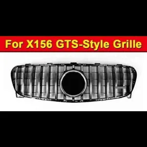 車用外装パーツ X156 GLA スポーツ グリッド グリル ABS シルバー 適用: 適用: メルセデスベンツ GLA180 GLA200 GLA220 GLA250 GLA45 グリル 2017 タイプ001 AL-EE-1030 AL Exterior parts for cars