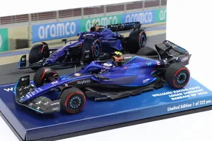 ミニチャンプス 1/43 ウィリアムズ FW45 #2 バーレーンGP フォーミュラ 1 2023 Logan Sargeant 222台限定Minichamps 1:43 Williams FW45 #2 Bahrain GP Formula 1 2023 Logan Sargeant Limited Edition 222 pcs