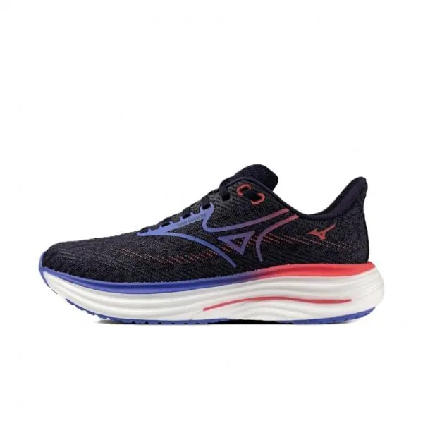ミズノ WAVE RIDER 29 ウエーブライダー29 J1GD250321 レディス 陸上/ランニング ランニングシューズ 2E : ネイビー×パープル MIZUNO
