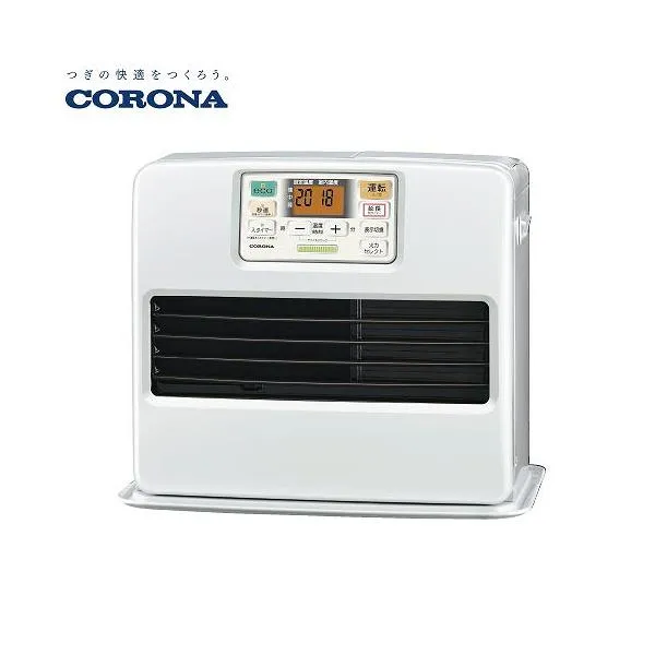 石油ファンヒーター STシリーズ 15畳用 コロナ CORONA [FH-ST5725BY(W)] パールホワイト 秒速点火 低消費電力 低燃料 カンタン給油