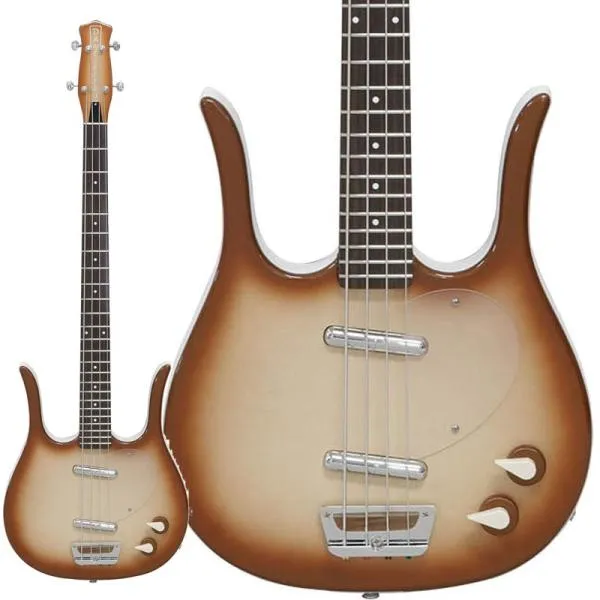 Danelectro LONGHORN BASS (Copper Burst)