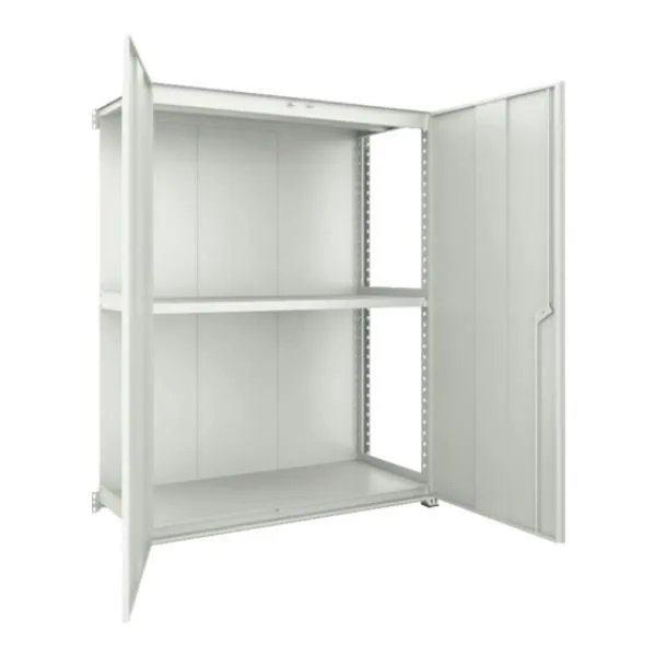 TRUSCO M3型棚 背板・扉付 W900XD571 3段 連結 M36363SDB [M3-6363-SD-B][r21][s9-033]