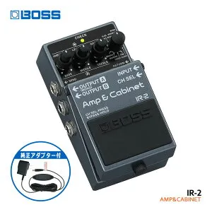 BOSS アンプ＆キャビネット IR-2 Amp＆Cabinet 純正アダプター付 ボス エフェクター