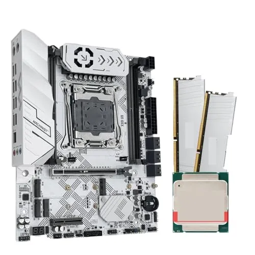 互換性がありますMACHINIST X99 U9 マザーボードと互換性あり - Intel Xeon E5 2650 V3、16GB DDR4、3×NVME M.2、TPM2.0(Motherboard+CPU+RAM)