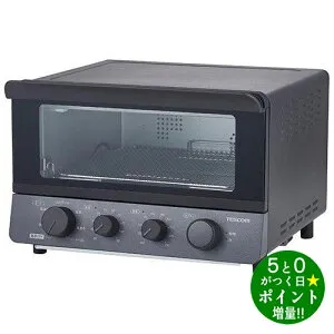 ◆最大3000円CP＋P3倍！！4/25◆TESCOM テスコム TSF61A-H スレートグレー 低温コンベクションオーブン トースター【転送不可】