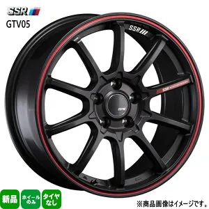 4本セット 18×7.5J+45 5/114.3 SSR GTV05 ジーティーブイ ゼロファイブ 新品 18インチ ホイールのみ SK系フォレスター CX-5 CX-8 CH-R ヤリスクロス