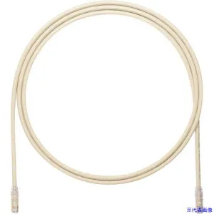 ■PANDUIT カテゴリ6A UTPパッチコード 24AWG単線 ケーブル径:Φ6.4mm 9m グレー UTP6AX9GY UTP6AX9MGY(2494024)×10[送料別途お見積り][法人限定][掲外取寄]