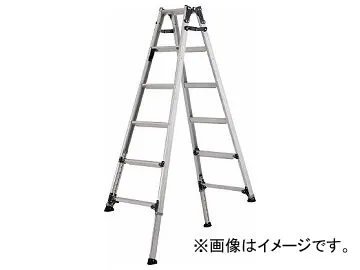 アルインコ 伸縮脚付きはしご兼用脚立(踏ざん幅60mm・各脚441mm伸縮) PRT210FX(8202642)