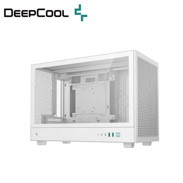 DeepCool｜ディープクール Micro-ATX / Mini-ITX対応 ミニタワー PCケース CH260 WH(ホワイト) R-CH260-WHNGM0-G-1 返品種別B