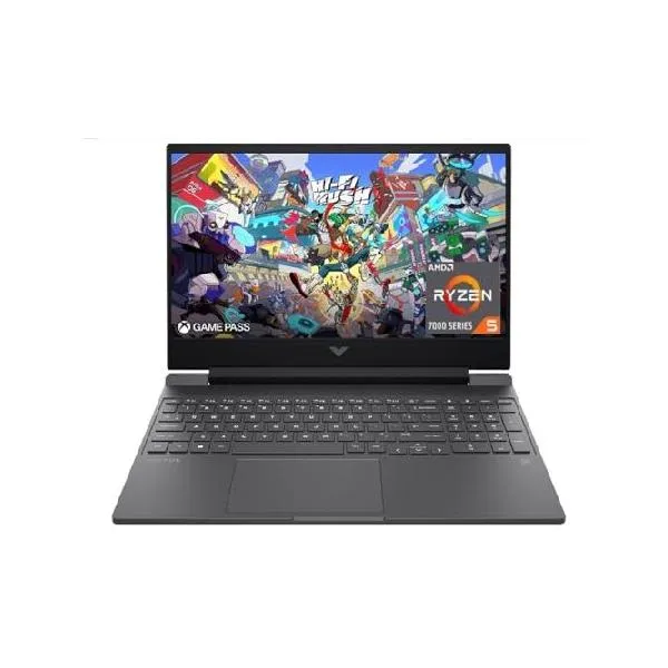 HP Victus 15.6インチ 144Hz FHD ゲーミングノートパソコン、AMD Ryzen 5 7535HS 32GB DDR5 RAM、1TB SSD AMD Radeon RX 6550M、Beats RTX 2050、バッ_並行輸入