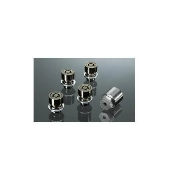 TOYOTA GR YARIS トヨタ GRヤリス【GXPA16 MXPA12】 キー付ホイールナット(１台分)【ブラック】[08456-00480]