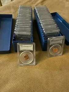 1973S - 2008S リンカーン セント PCGS PR69RD DCAM + 1979 1981 タイプ 1&2 38 PCGS コイン!