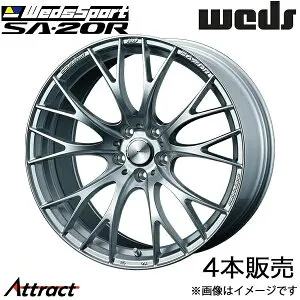 ウェッズスポーツ SA20R アルファード 30系 19インチ アルミホイール 4本 VIシルバー 0072782 WEDS WedsSport SA20R