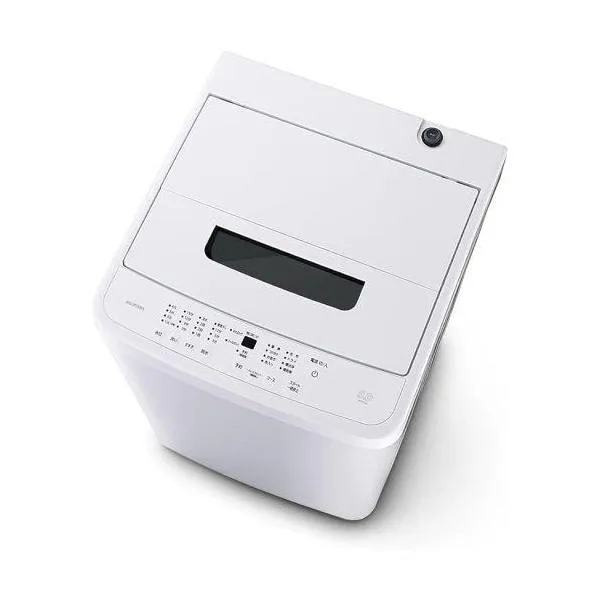 【設置＋リサイクル＋長期保証】アイリスオーヤマ(Iris Ohyama) IAW-T504-W ホワイト 全自動洗濯機 5.0kg
