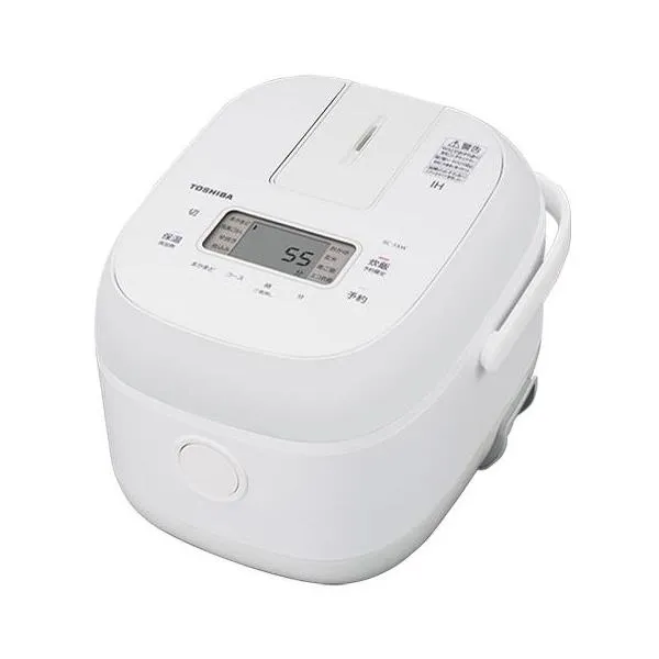 【長期保証付】東芝(TOSHIBA) RC-5XW-W ホワイト IH炊飯器 3合