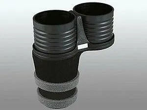 ALCABO アルカボ 車種専用ドリンクホルダー VW GOLF 5/6/7 JETTA（2006年～2010年）（右/左ハンドル車）AL-T107B（ブラック カップ タイプ）