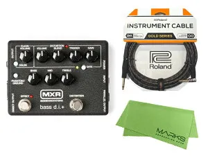 国内正規品 / MXR エムエックスアール M80 Bass D.I. + + Rolandケーブル + マークスクロスセット ベースダイレクトボックス