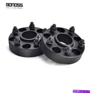 wheel adapter Bonoss 4x 35mm Lexus ES XV10 ES300用の黒い陽極酸化ホイールスペーサーアダプター BONOSS 4x 35mm Black Anodized Wheel Spacers Adapters for Lexus ES XV10 ES300【並行輸入品】