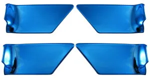 BRIGHTZ クラウンクロスオーバー TZSH35 AZSH35 ステンレスインナードアハンドルカバー 皿 4PC 青 【 INS－DHC－279 】 ZSH AZSH H35 35 クラウン クロスオーバー