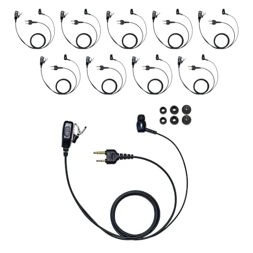 BLUE CENTURY ブルーセンチュリー 国内メーカー 特定小電力 トランシーバー ICOM/アイコム/ALINCO/アルインコ MOTOROLA/モトローラ/STANDARD スタンダード 対応互換 イヤホンマイク (カナルイヤホン型【I018H】,